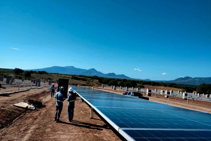 Foto: Construcción de la planta fotovoltaica ENESOLAR 2 en Nicaragua /Cortesía Foto: Construcción de la planta fotovoltaica ENESOLAR 2 en Nicaragua /Cortesía
