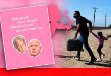 «Vengan ilegalmente y los deportaremos»: la insólita tarjeta de Trump por San Valentín Foto: Tarjeta de San Valentín a migrantes ilegales /Cortesía