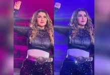 Foto: Alicia Villarreal hizo señal de auxilio /Cortesía