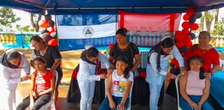 Foto: Campaña contra el VPH en Nicaragua/Cortesía