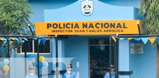 Foto: Instalaciones de la Policía Nacional en Teustepe, Boaco/TN8