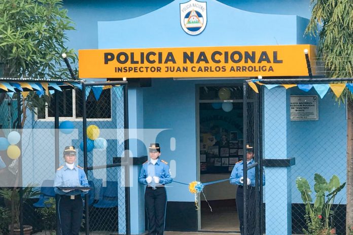 Foto: Instalaciones de la Policía Nacional en Teustepe, Boaco/TN8