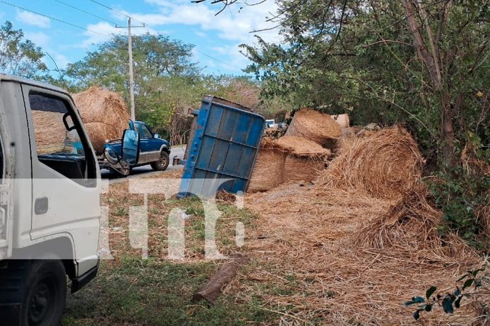 Foto: Accidente de tránsito en el kilómetro 22 de la carretera vieja a León/TN8