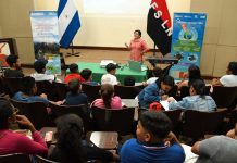 MARENA organizó el cine foro “Protejamos la Capa de Ozono” en Masaya Foto: MARENA, organizó el cine foro “Protejamos la Capa de Ozono”/Cortesía
