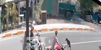 Foto: Accidente por la carretera Masachapa-Pochomil, en Managua/TN8