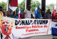 ¡Panamá no es colonia de nadie!: Miles protestan contra la injerencia de EE.UU. Foto: Panameños mantienen rechazo a presiones de EE.UU. /Cortesía