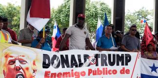 Foto: Panameños mantienen rechazo a presiones de EE.UU. /Cortesía