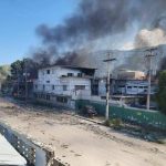Bandas criminales incendian el hospital más grande de Haití Foto: Bandas criminales incendian el hospital más grande de Haití /Cortesía