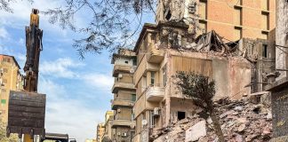 Foto: Diez muertos en el derrumbe de un edificio en El Cairo /Cortesía