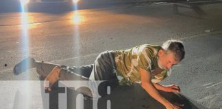 Foto: Accidente en las cercanías del Hospital Comandante Camilo Ortega, Juigalpa/TN8