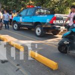 Motociclista muere aplastado por camión en bypass de León Foto: Accidente de tránsito ocurrió hoy en el kilómetro 93 del bypass en el municipio de León/TN8