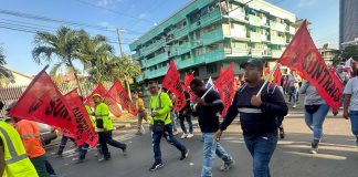 Foto: Manifestantes de Panamá denuncian abusos por parte de la policía /Cortesía