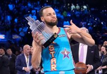 Stephen Curry es el Más Valioso del Juego de Estrellas en casa stephen, curry, warriors, golden,