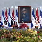 Co-Presidente Daniel Ortega en la XII Cumbre del ALBA: «El Ku Klux Klan está ahí en Washington» Foto: Co-Presidente Daniel Ortega y Co-Presidenta Rosario Murillo en Cumbre del ALBA-TCP