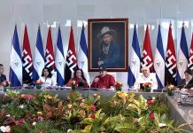 Foto: Co-Presidente Daniel Ortega y Co-Presidenta Rosario Murillo en Cumbre del ALBA-TCP