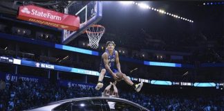 McClung gana concurso de clavadas de la NBA