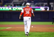 Medrano doma a los Leones del Escogido de República Dominicana ronald, medrano, béisbol,