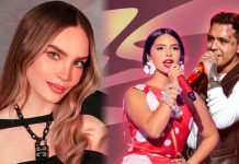 Foto: Belinda, Nodal y Ángela Aguilar se reúnen en los Premios Lo Nuestro/cortesía