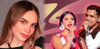 Foto: Belinda, Nodal y Ángela Aguilar se reúnen en los Premios Lo Nuestro/cortesía