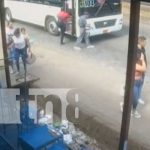 ¡Brutal accidente! Anciano muere aplastado por una Ruta 104 en Managua (VIDEO)