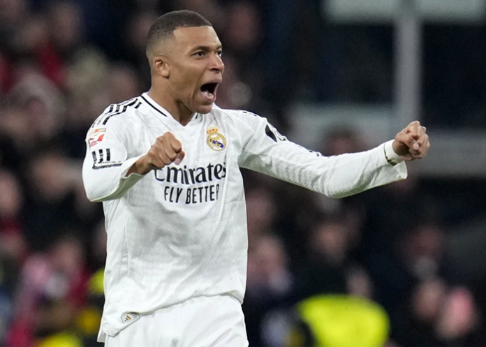 Kylian Mbappé Real Madrid-City en Liga de Campeones