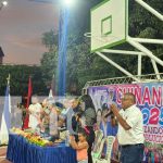 Jóvenes de El Ayapal, Chinandega, estrenan cancha techada y moderna Foto: Remodelación de cancha en Chinandega / TN8