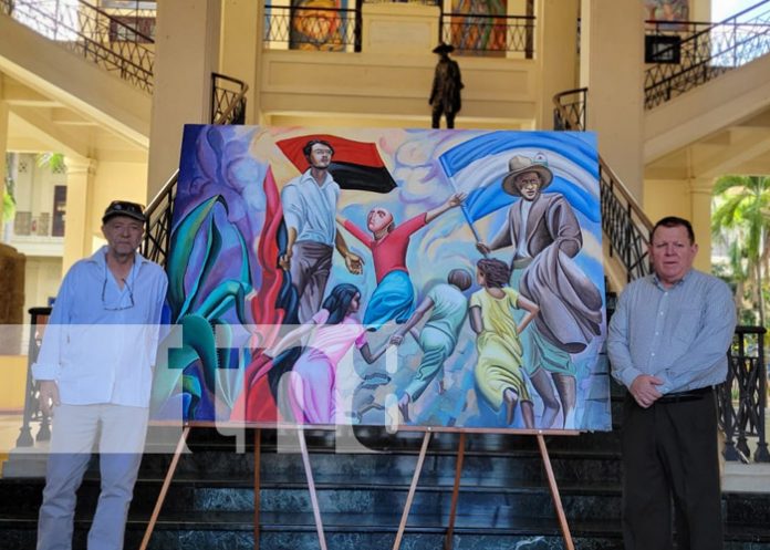 Foto: Donación de Maurizio Governatori de su arte a Nicaragua / TN8 Foto: Donación de Maurizio Governatori de su arte a Nicaragua / TN8