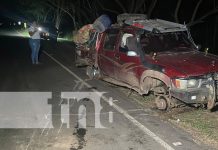 Foto: Accidente de tránsito en Juigalpa, Chontales / TN8