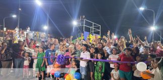 Foto: Nuevo parque en Chinandega / TN8