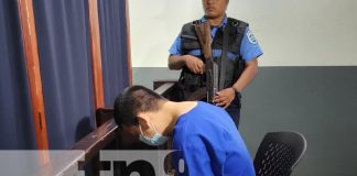 Foto: Declaración de un femicidio en Managua / TN8