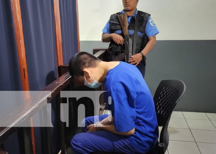 Foto: Declaración de un femicidio en Managua / TN8