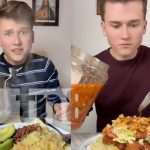 Foto: Chico Desliza, tiktoker europeo enamorado de la comida nicaragüense