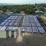 Juramentan a 2,000 policías voluntarios en Bilwi para defender la paz y la soberanía Foto: Policías voluntarios en Bilwi / TN8