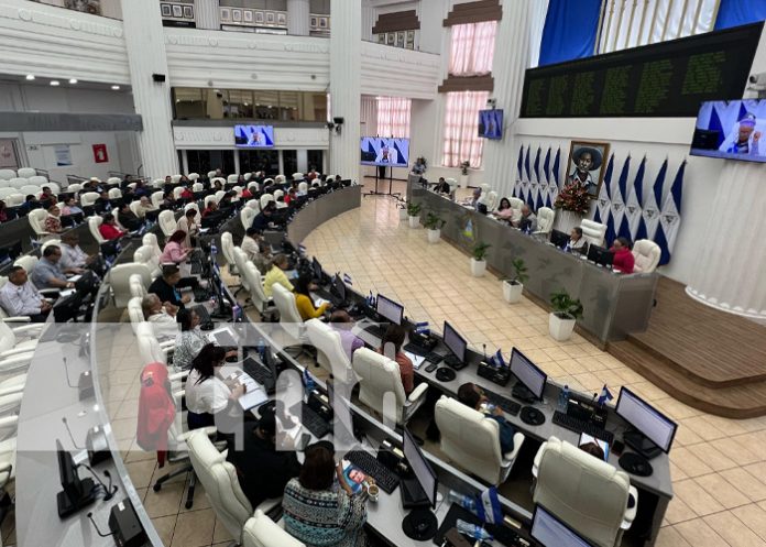 Foto: Sesión parlamentaria en Nicaragua / TN8 Foto: Sesión parlamentaria en Nicaragua / TN8