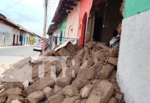 Foto: Granada en Shock por el colapso de una casa histórica /TN8