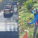 Managua se anticipa a las lluvias: Operativo de limpieza en cauces y micropresas Foto: Limpieza de cauces en Managua / TN8