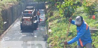 Foto: Limpieza de cauces en Managua / TN8