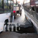 Foto: Agujero en el sector de la Colonia Centroamérica, Managua / TN8