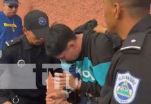 Delincuente la vio pálida en Carazo: Capturado tras robar dinero a una mujer Foto: Captura de sujeto en Jinotepe, Carazo, por robo a una mujer / TN8