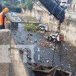 Invierno seguro: Continúa limpieza de cauces en Managua para mitigar situaciones de riesgo Foto: Plan Invierno 2025 en Managua / TN8