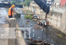 Invierno seguro: Continúa limpieza de cauces en Managua para mitigar situaciones de riesgo Foto: Plan Invierno 2025 en Managua / TN8