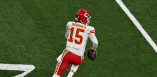 Mahomes tras la derrota del Super Bowl
