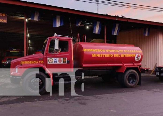 Foto: Bomberos en Monte Fresco / TN8