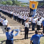 Unos 7 mil policías voluntarios en Matagalpa juran defender la paz y la soberanía Foto: Juramentación de policías voluntarios en Matagalpa / TN8