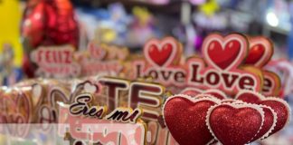 Foto: Regalos para San Valentín en comercios de Managua / TN8