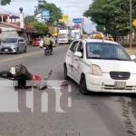 Foto: Fuerte accidente en Las Brisas, Managua / TN8