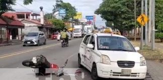 Foto: Fuerte accidente en Las Brisas, Managua / TN8