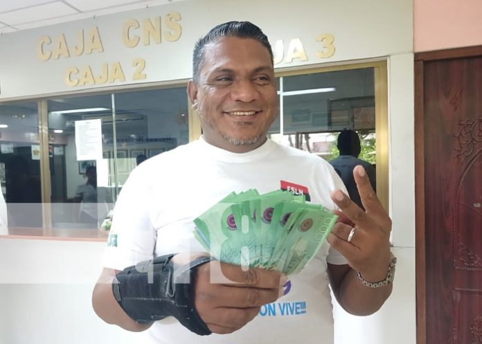 Foto: Pago del mes de febrero para trabajadores del MINSA Nicaragua / TN8