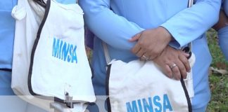 Foto: Labores del MINSA en Nejapa, Managua / TN8