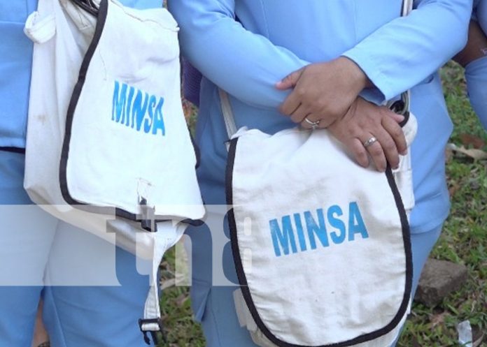 Foto: Labores del MINSA en Nejapa, Managua / TN8